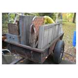 Tractor Trailer, 2 wheels, approx 6