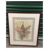 Luanne Ehr "Rooftops at Sunrise" Print