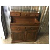 Vintage Wooden Dry Sink 
