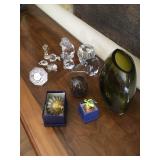 Assorted Crystal and Glass Lot