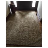 Rug and Large Vase