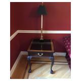 L. G. Stickley End Table & Lamp #1