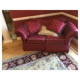 Red Loveseat