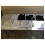 Womens Black and White Pants