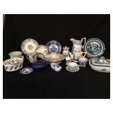 Blue and White Decor