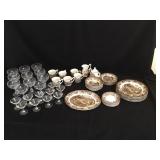 Royal Staffordshire Dinnerware and Crystal