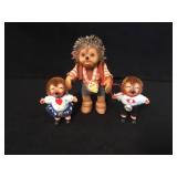 Steiff Macki, Mecki, and Mucki