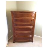 Tall Curved Front Dresser