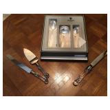 Waterford Hostess Set, Cake Knife and Wedding Cake Servers