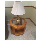 End Tables with Lamps