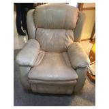 Leather Recliner Lot 1