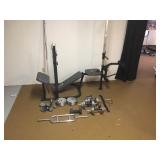 Weider Weight Bench and Accessories