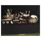 Mixed Metalware Lot