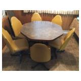 Dining Table and Six Chairs