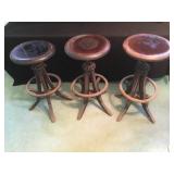 Vintage Wooden Stools