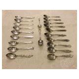 21 STERLING Spoons