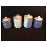 Custom Made Pottery Canisters