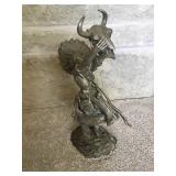 Pewter Medicine Man Sculpture