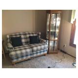 Schweiger Love Seat and Curio