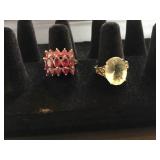 Womens 10K Ring Lot #2