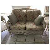 Wicker Sofa Lot