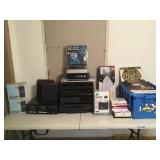 Albums and Electronics Lot