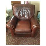 Steinhafels Brown Leather Recliner