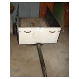 Garden Trailer Box is 55 long 38 wide