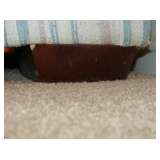 BR4 Full size bed Camelback sofa 82Lx38Wx34H