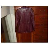 BR10 Corvette 50th Anniversary Ladies Leather Jacket Sz:L