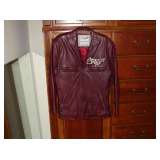 BR10 Corvette 50th Anniversary Ladies Leather Jacket Sz:L