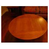 F9 Round Mission coffee table 40Lx18H