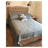 Double Size Bed with Mattress and Headboard