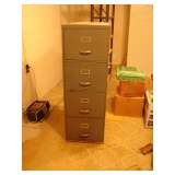 BS3 Four Drawer file cabinet 18x26x52