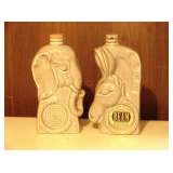 BS10 Political Beam decanters 10 tall