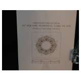 DR5 Crystal Square Pedestal cake plate 