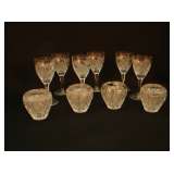 DR9 Crystal glass lot (2)