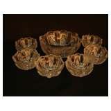 DR18 Lrg salad bowl with 6 sm bowls (2)