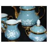 DR21 Valaska Bela Kristal Slovakia Tea set 