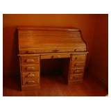 OF2 Sunny Designs roll top desk with chair 54x29x46