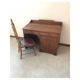 St. Johns Military Oak Desk