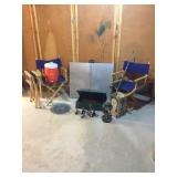 Vintage Camping and Fishing Lot