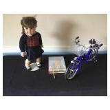 Molly American Girl Doll with Bike