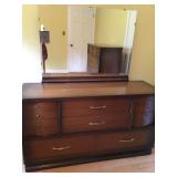Stanley Dressers and Headboard
