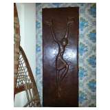 Bronze Christ Abstract signed Chem Chem