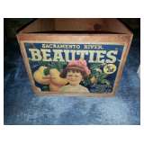 Early wood fruit crate