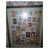 1 of several framed early stamps