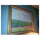 Signed oil on canvase