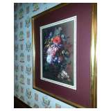 Framed botanical print