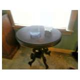 Oval Victorian table